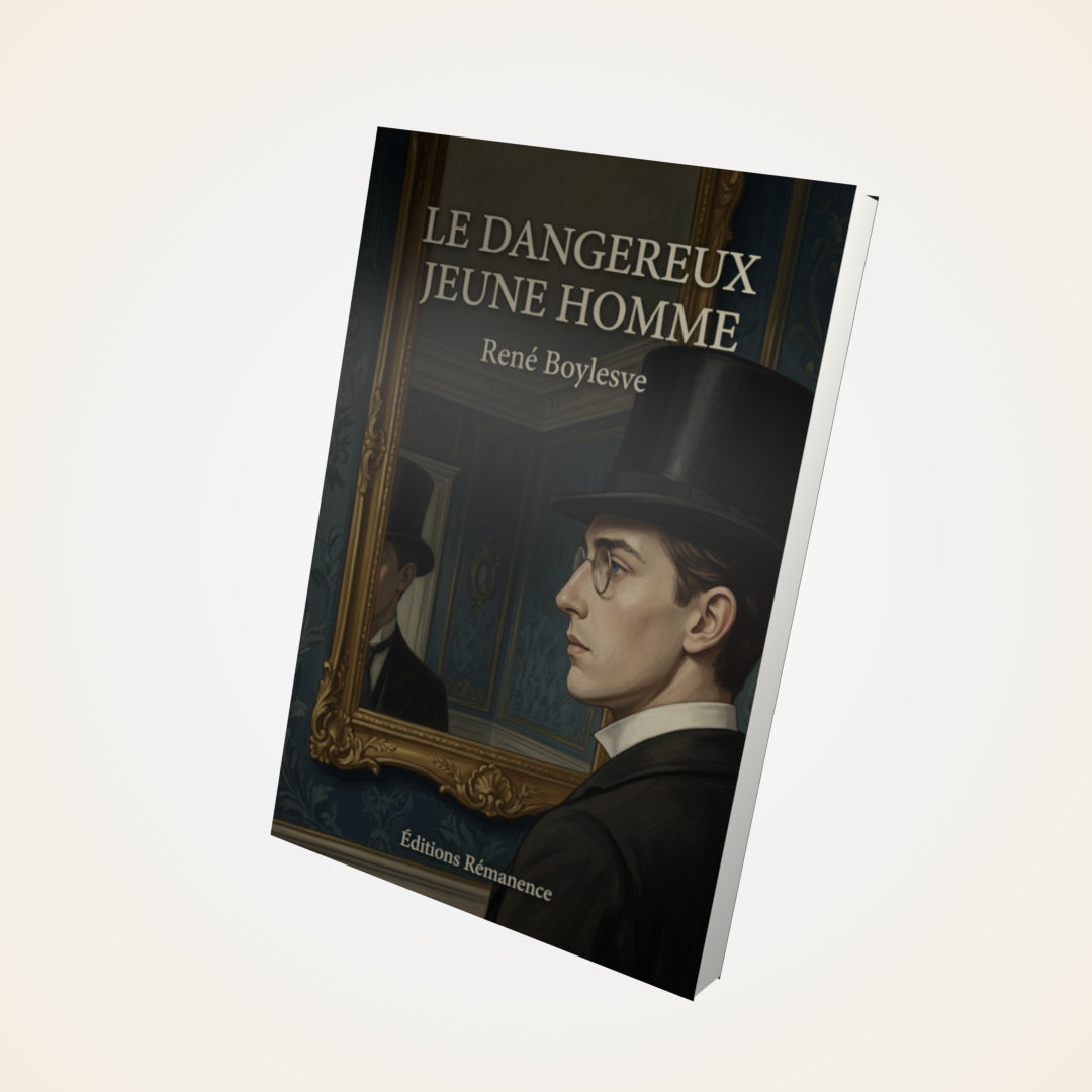 Livre Le dangereux jeune homme - René Boylesve - Couverture 3D