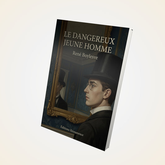 Livre Le dangereux jeune homme - René Boylesve - Couverture 3D