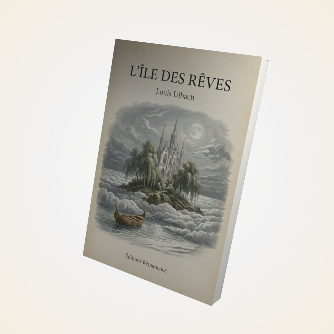 Livre L'île des rêves - Louis Ulbach - Couverture 3D