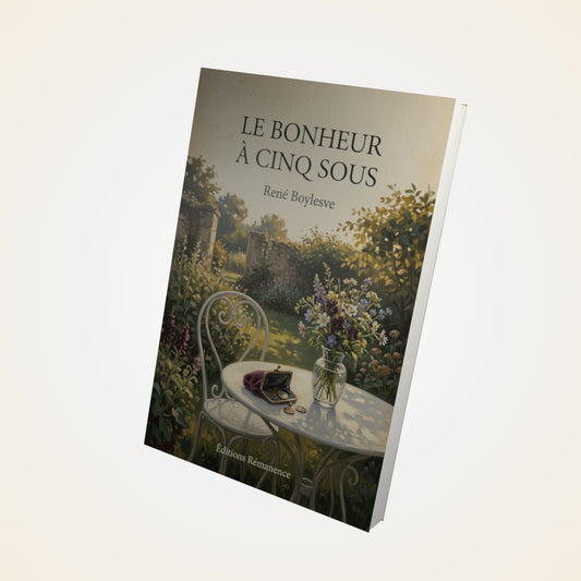 Livre Le bonheur à cinq sous - René Boylesve - Couverture 3D