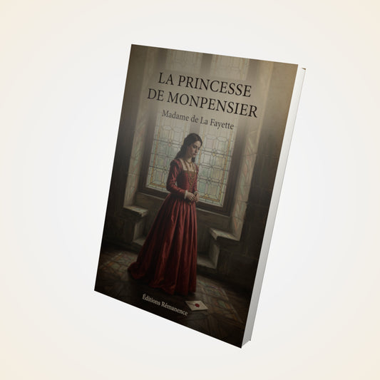 Livre La princesse de Monpensier - Madame de La Fayette - Couverture 3D