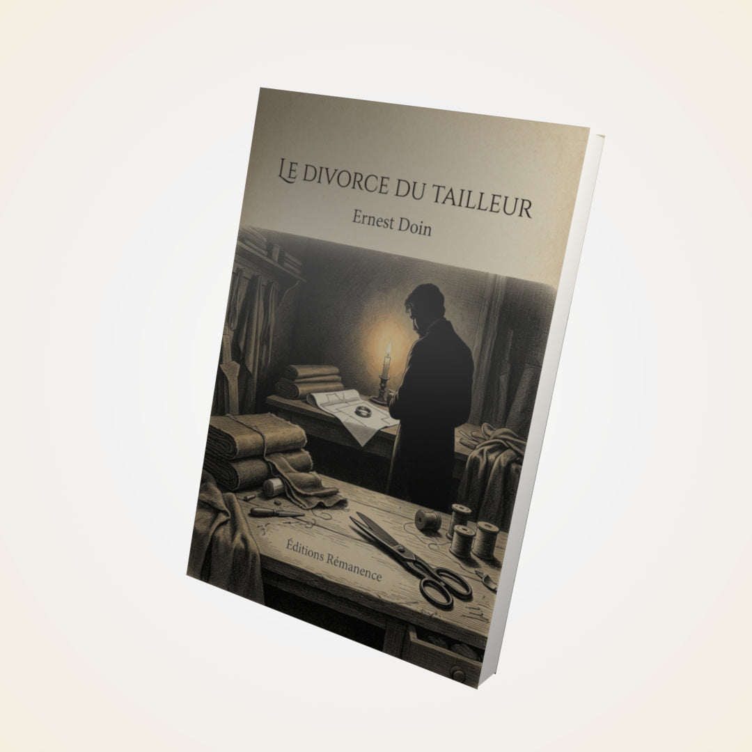 Livre Le divorce du tailleur - Ernest Doin - Couverture 3D