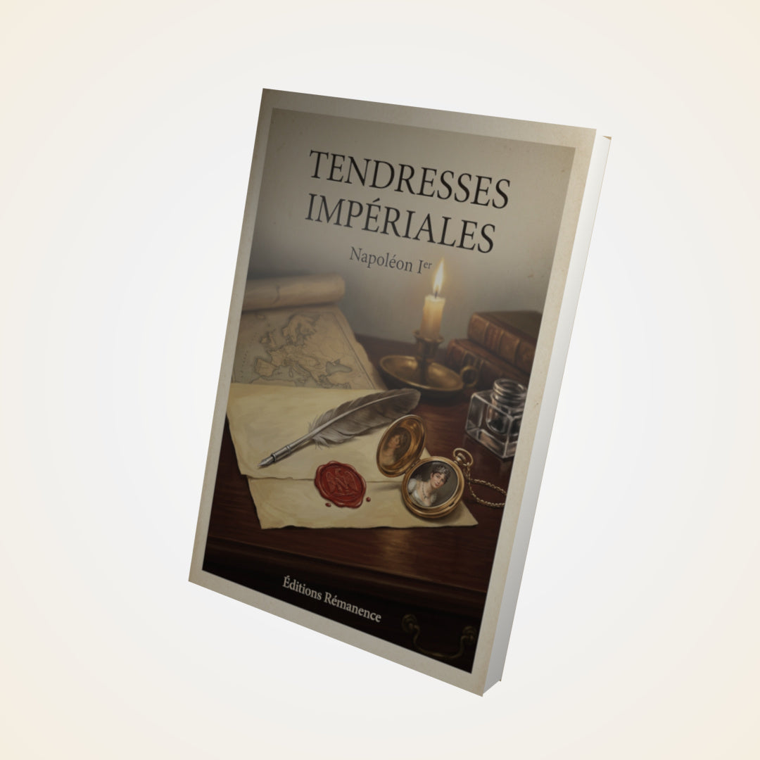 Livre Tendresses impériales - Napoléon Ier - Couverture 3D