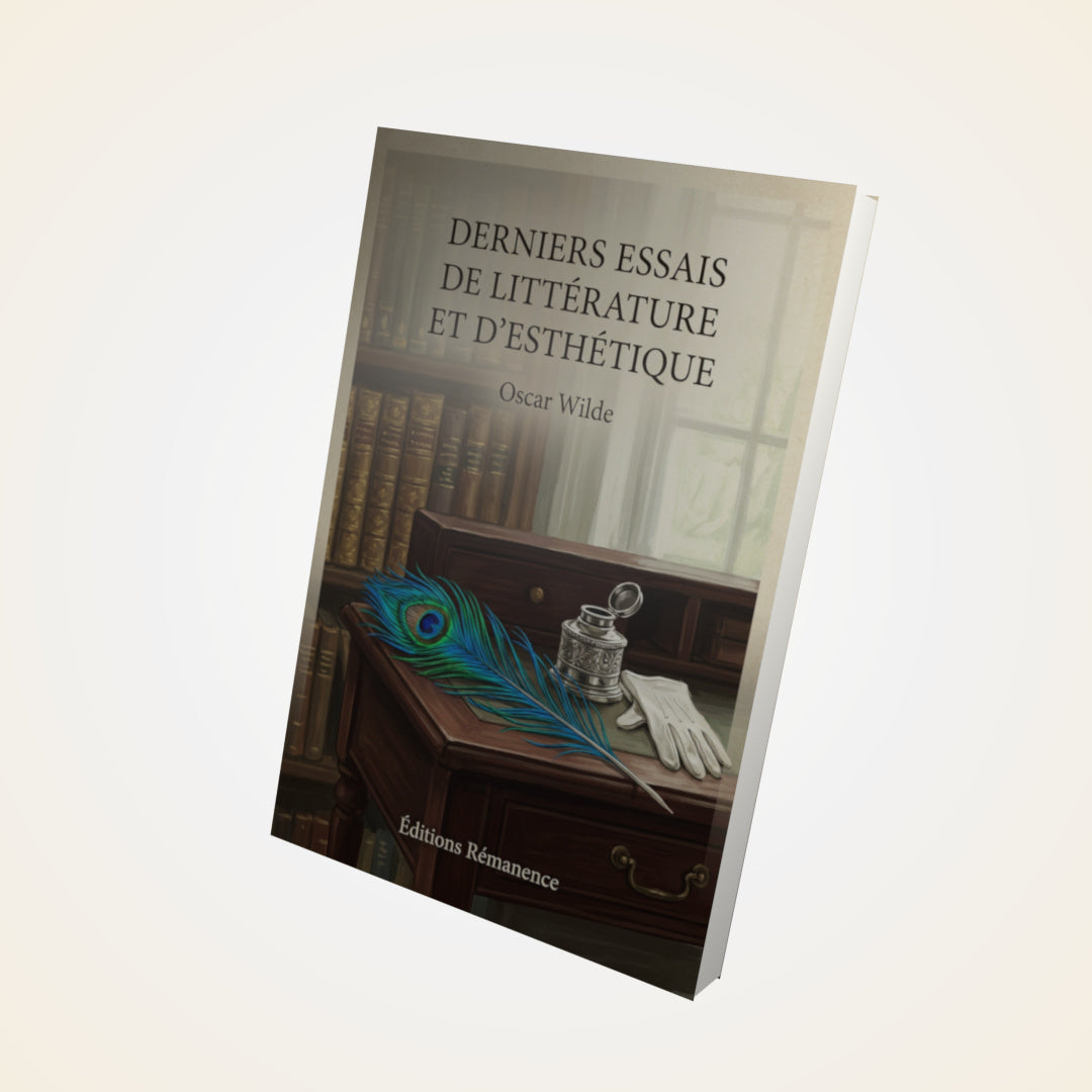 Livre Derniers essais de littérature et d'esthétique - Oscar Wilde - Couverture 3D