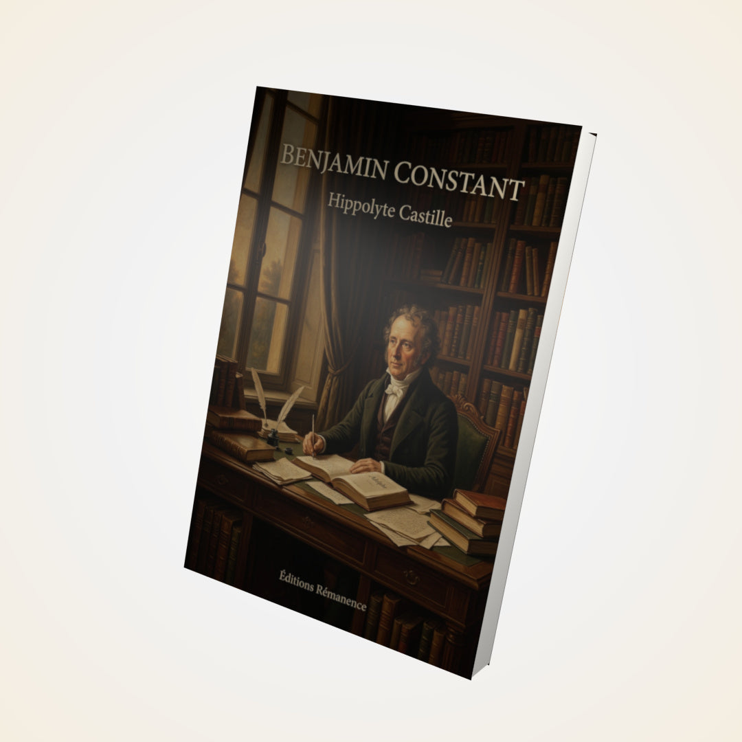 Livre Benjamin Constant - Hippolyte Castille - Couverture 3D