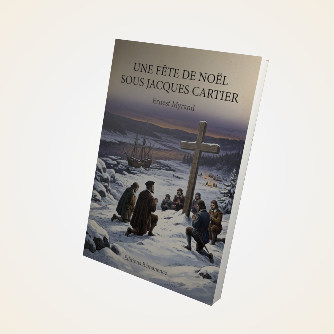 Livre Une fête de Noël sous Jacques Cartier - Ernest Myrand - Couverture 3D