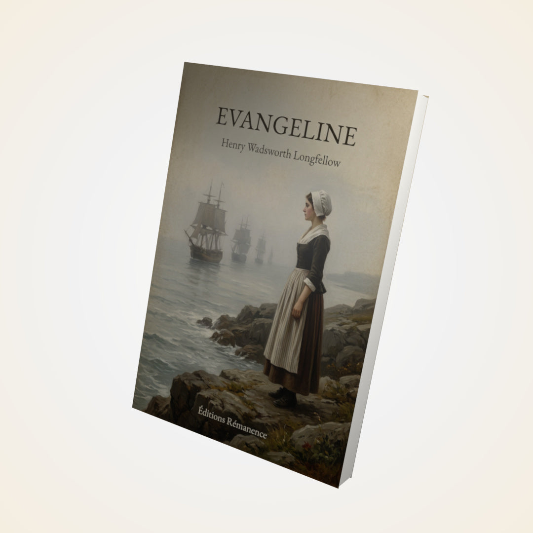 Livre Evangeline - Henry Wadsworth Longfellow - Couverture 3D