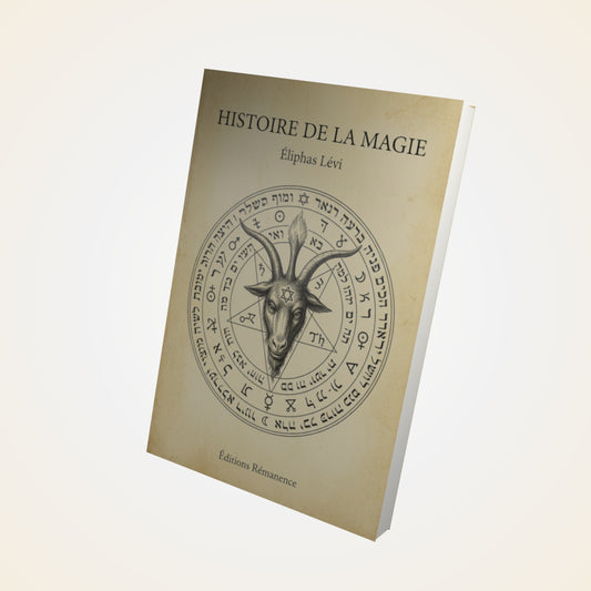 Livre Histoire de la magie - Éliphas Lévi - Couverture 3D