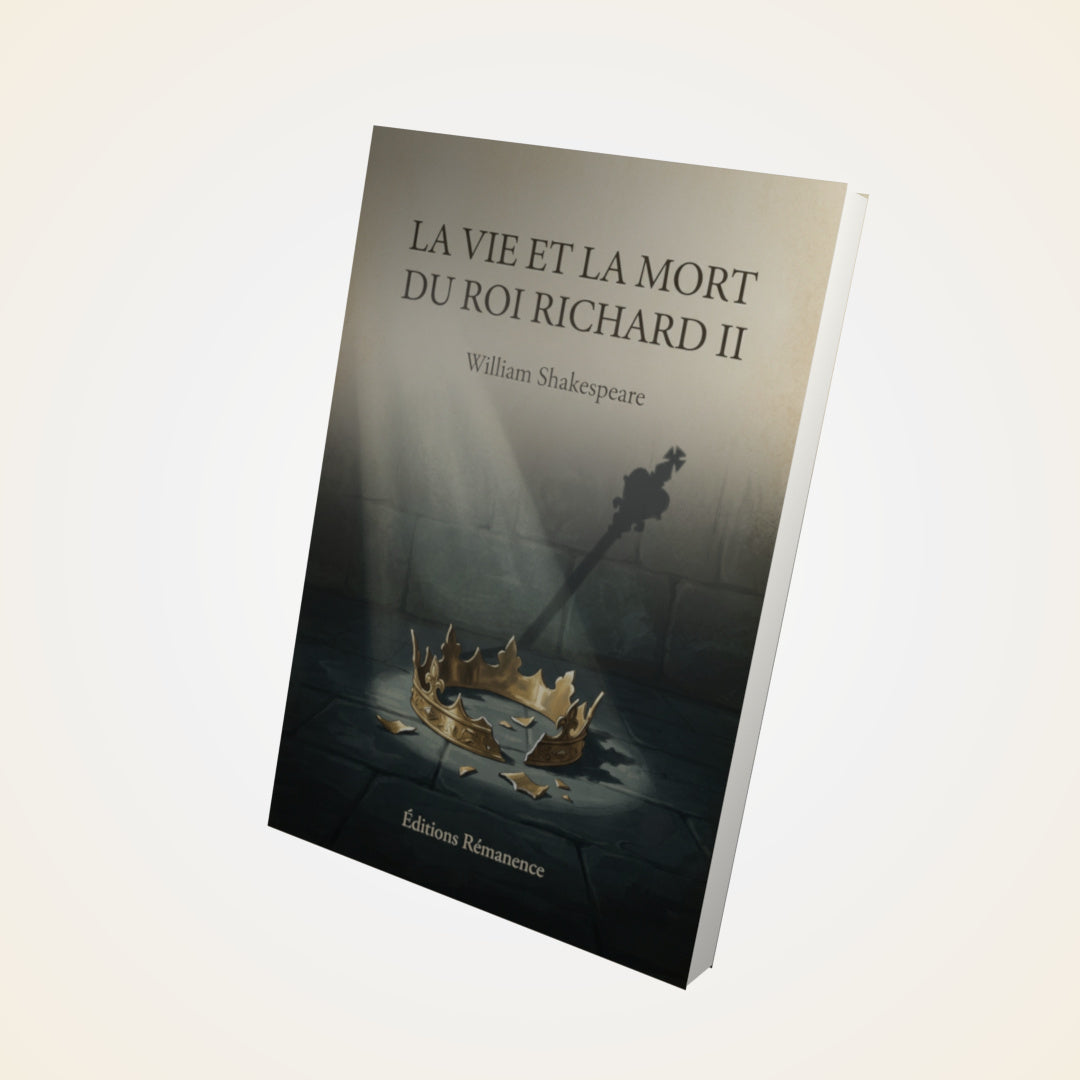 Livre La vie et la mort du roi Richard II - William Shakespeare - Couverture 3D