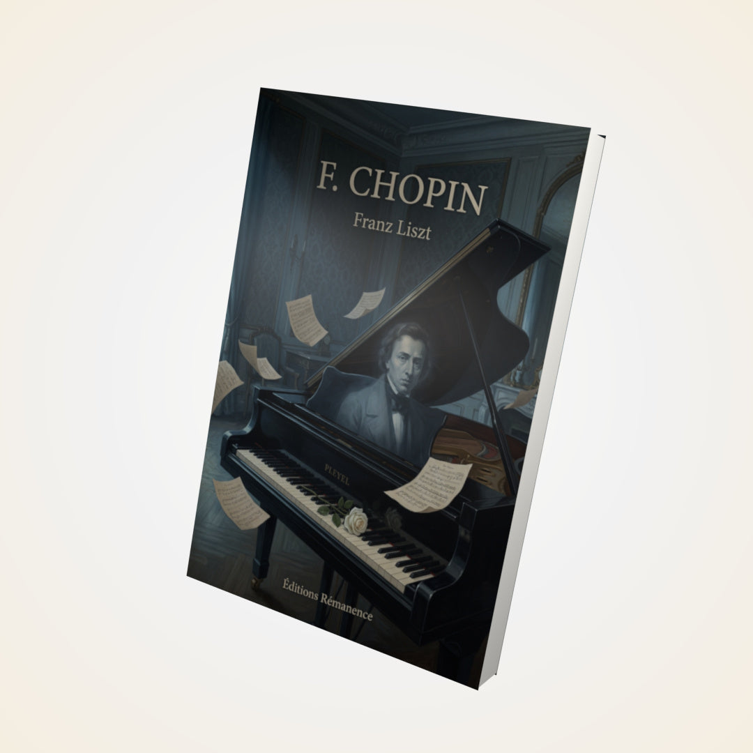 Livre F. Chopin - Franz Liszt - Couverture 3D