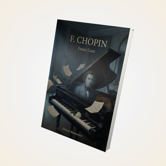 Livre F. Chopin - Franz Liszt - Couverture 3D