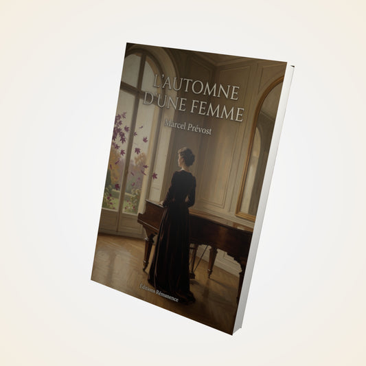 Livre L'automne d'une femme - Marcel Prévost - Couverture 3D