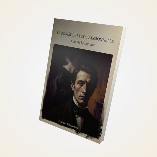 Livre Le possédé : étude passionnelle - Camille Lemonnier - Couverture 3D