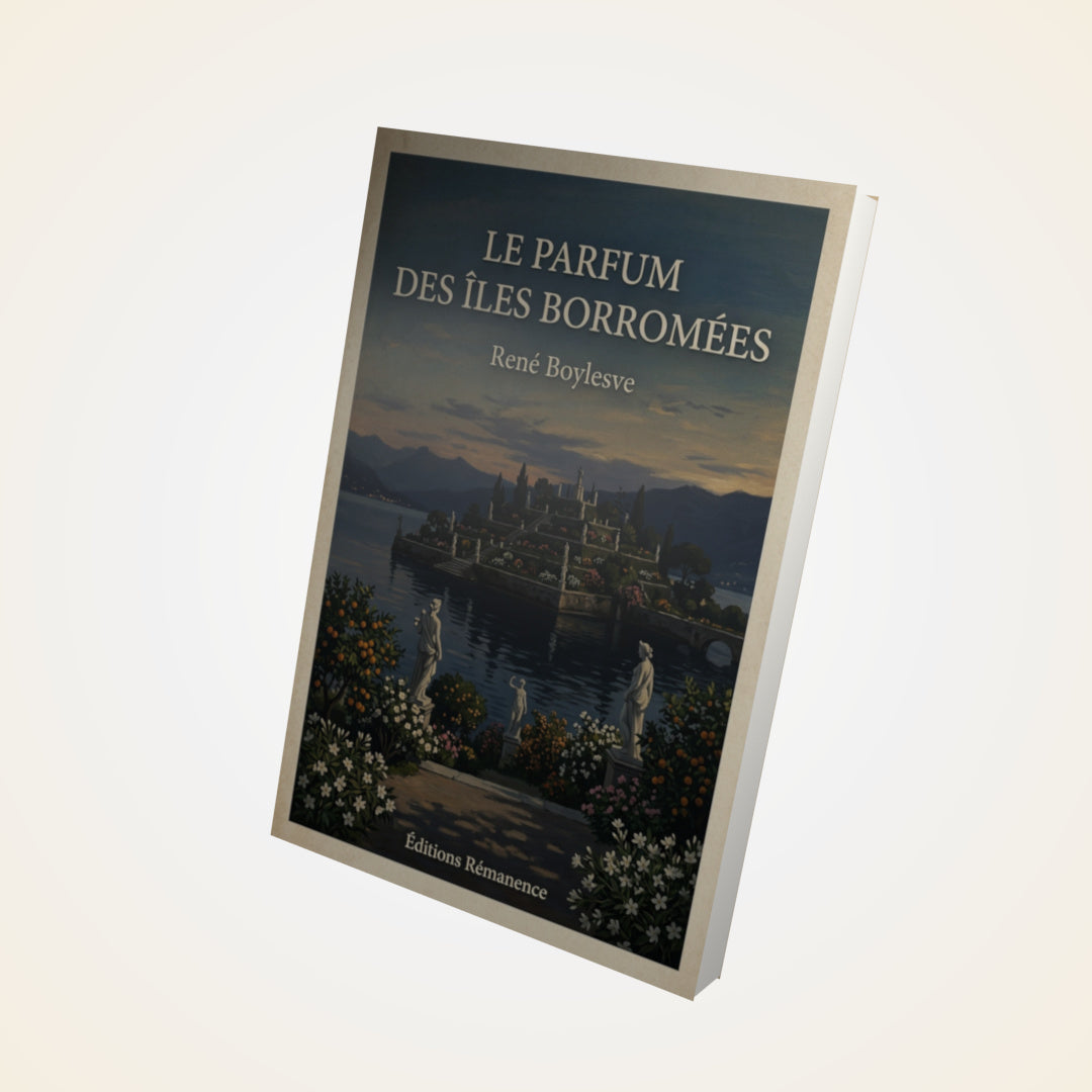 Livre Le parfum des îles Borromées - René Boylesve - Couverture 3D