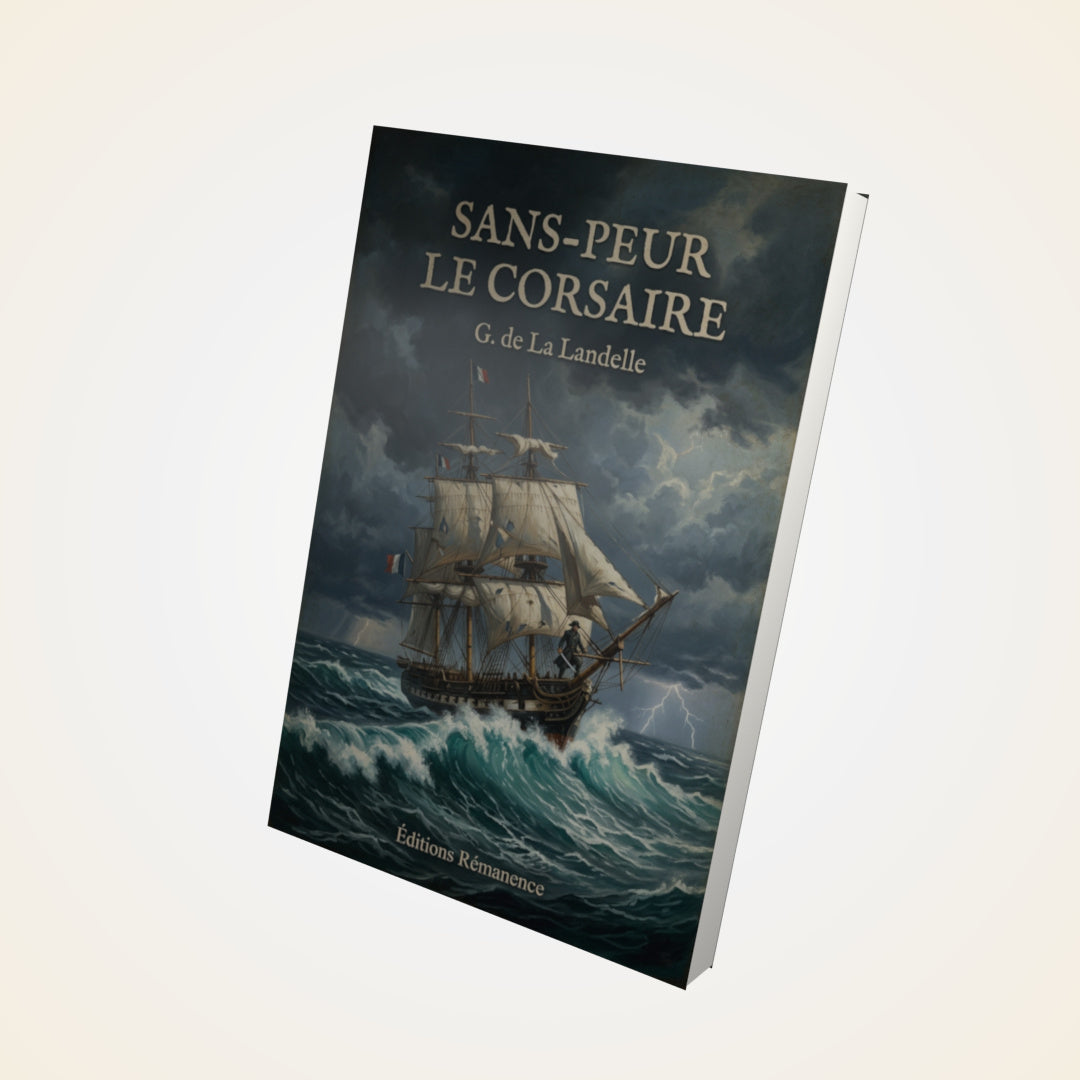Livre Sans-peur le corsaire - G. de La Landelle - Couverture 3D