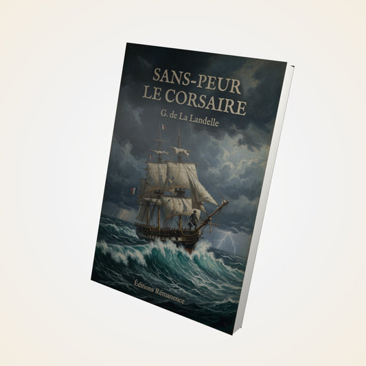 Livre Sans-peur le corsaire - G. de La Landelle - Couverture 3D