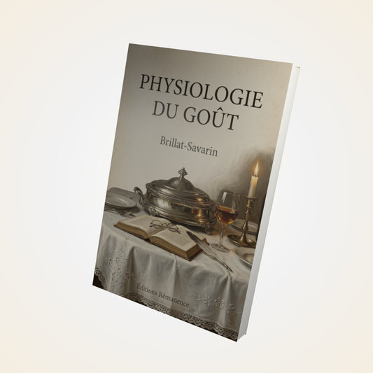 Livre Physiologie du goût - Brillat-Savarin - Couverture 3D