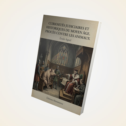 Livre Curiosités judiciaires et historiques du moyen âge. Procès contre les animaux - Émile Agnel - Couverture 3D
