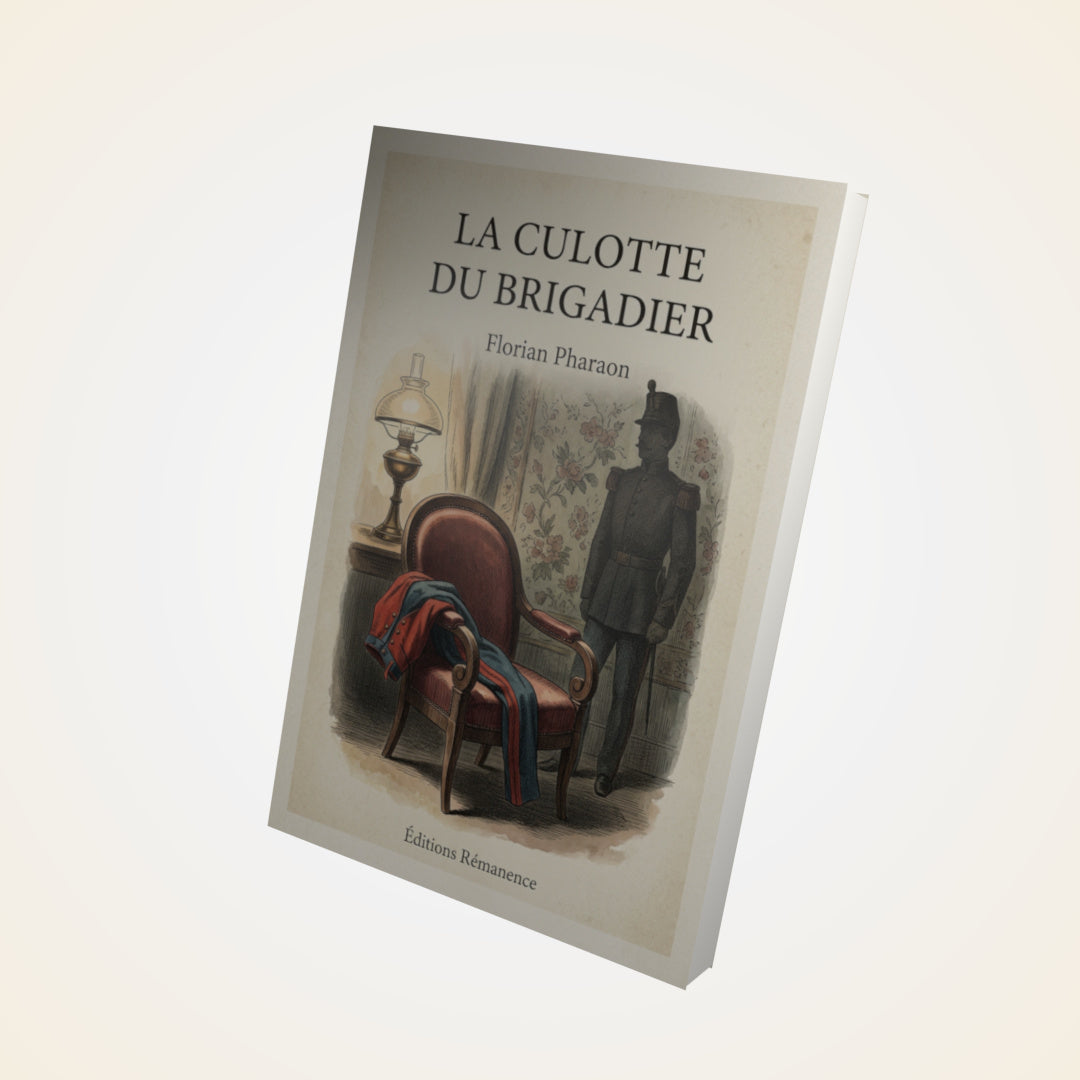Livre La culotte du brigadier - Florian Pharaon - Couverture 3D