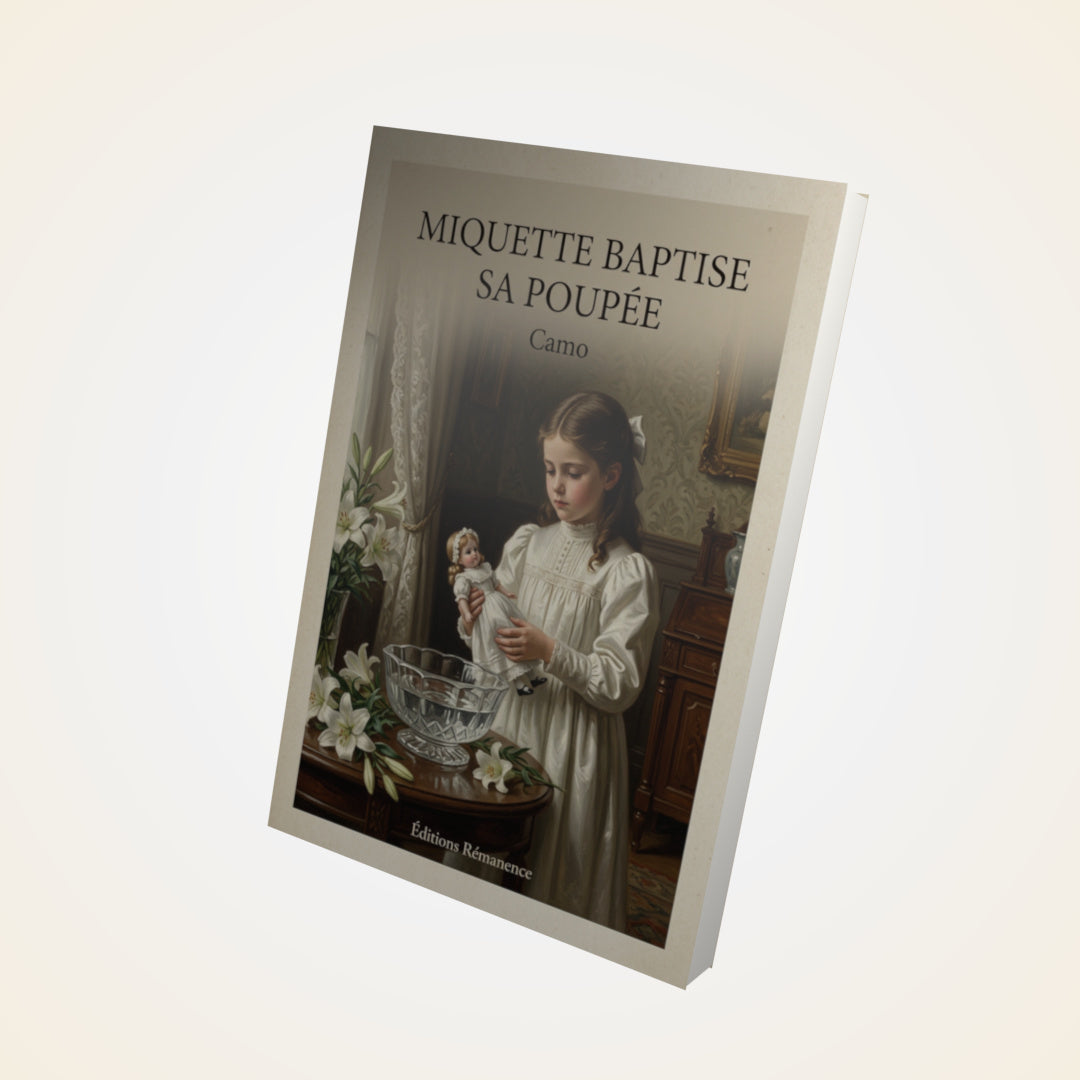 Livre Miquette baptise sa poupée - Camo - Couverture 3D