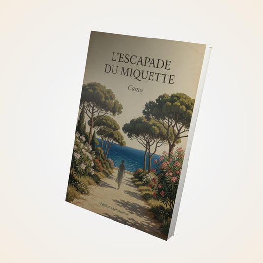 Livre L'escapade du Miquette - Camo - Couverture 3D