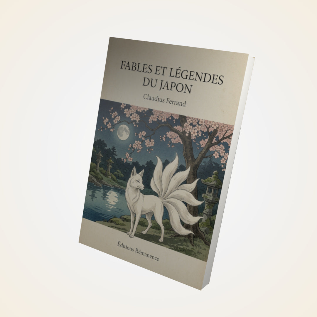 Livre Fables et légendes du Japon - Claudius Ferrand - Couverture 3D