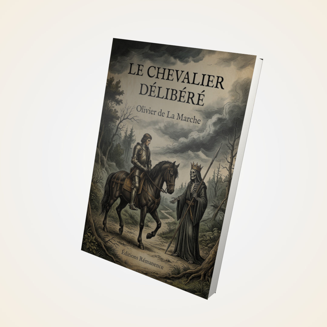 Livre Le chevalier délibéré - Olivier de La Marche - Couverture 3D