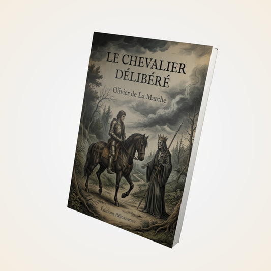Livre Le chevalier délibéré - Olivier de La Marche - Couverture 3D