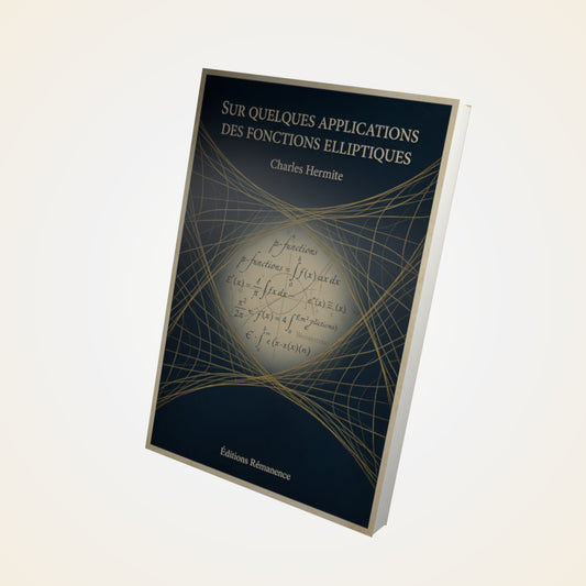 Livre Sur quelques applications des fonctions elliptiques - Charles Hermite - Couverture 3D