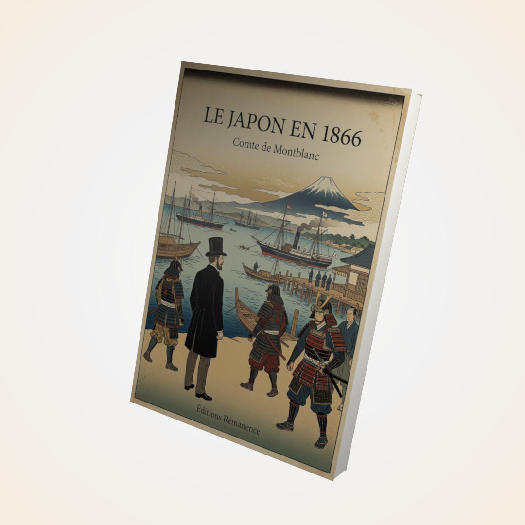 Livre Le Japon en 1866 - Comte de Montblanc - Couverture 3D