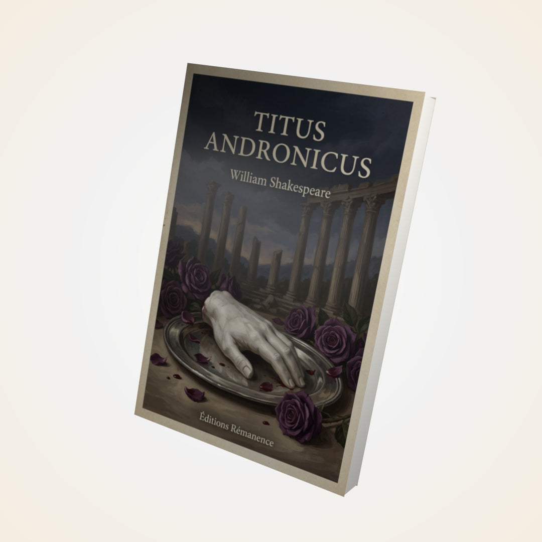 Livre Titus Andronicus - William Shakespeare - Couverture 3D