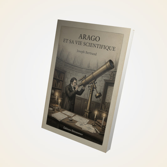Livre Arago et sa vie scientifique - Joseph Bertrand - Couverture 3D