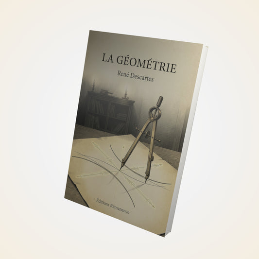 Livre La géométrie - René Descartes - Couverture 3D