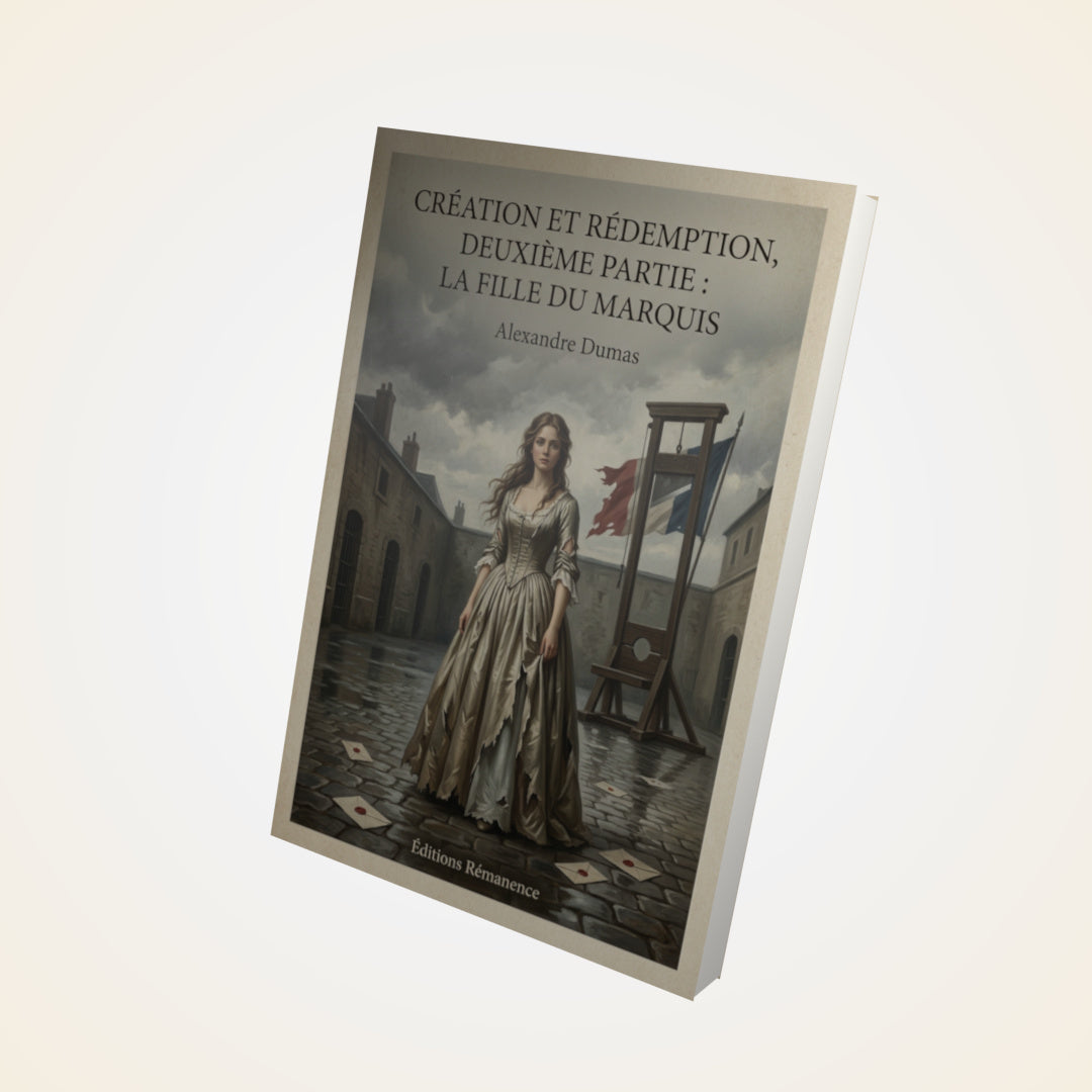 Livre Création et rédemption, deuxième partie : La fille du marquis - Alexandre Dumas - Couverture 3D