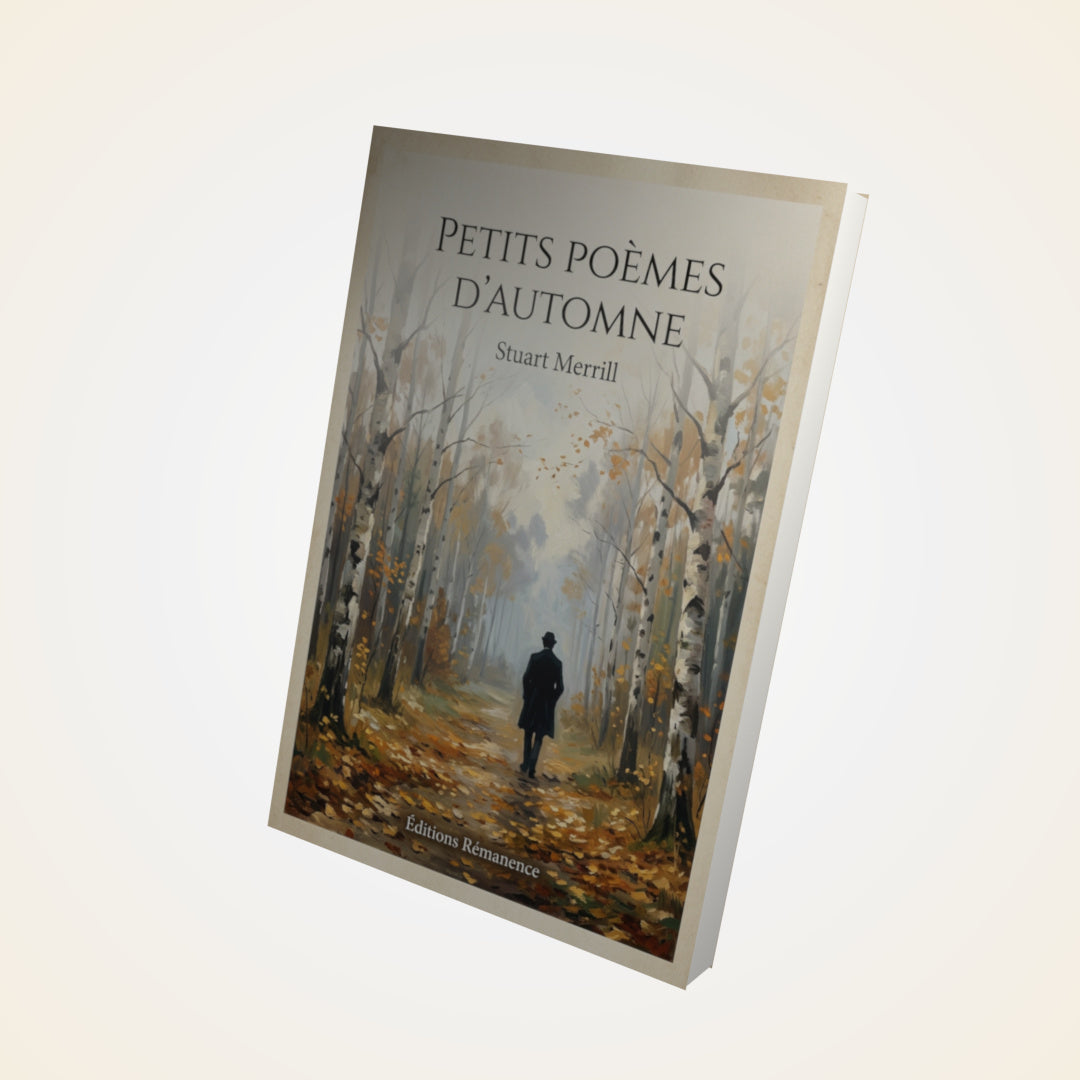 Livre Petits Poèmes d'Automne - Stuart Merrill - Couverture 3D