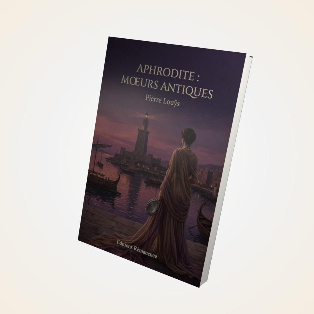 Livre Aphrodite : Moeurs antiques - Pierre Louÿs - Couverture 3D