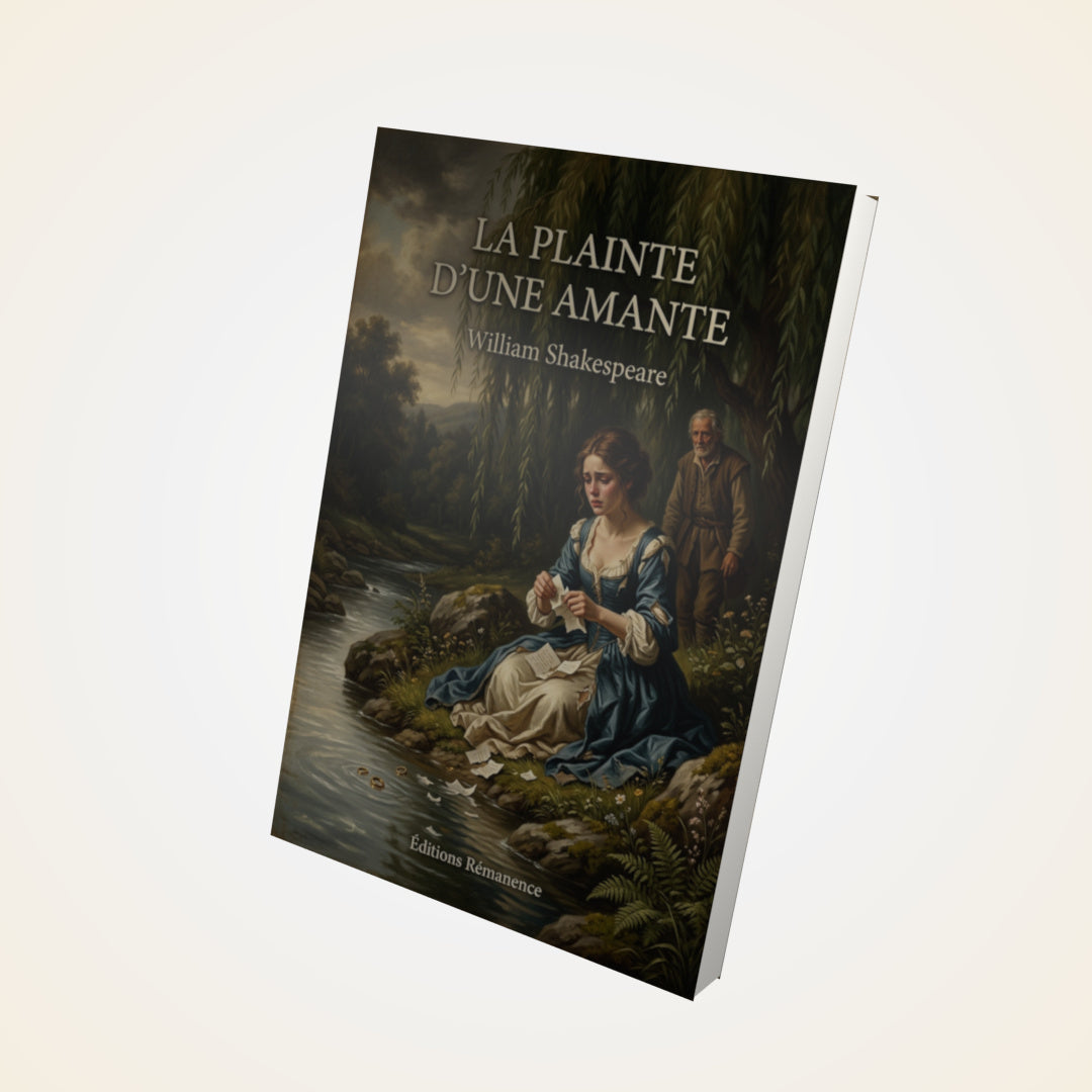 Livre La plainte d'une amante - William Shakespeare - Couverture 3D