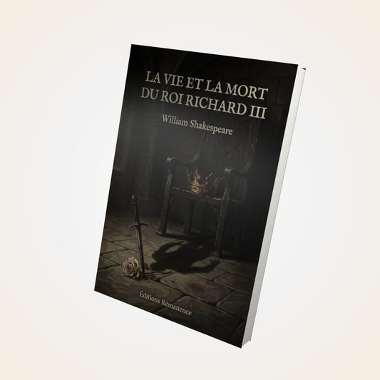 Livre La vie et la mort du roi Richard III - William Shakespeare - Couverture 3D