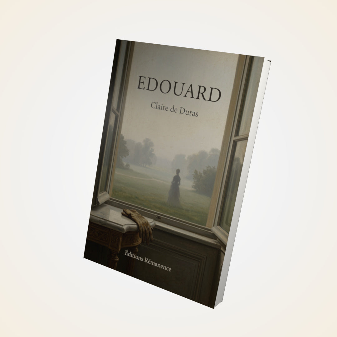 Livre Edouard - Claire de Duras - Couverture 3D