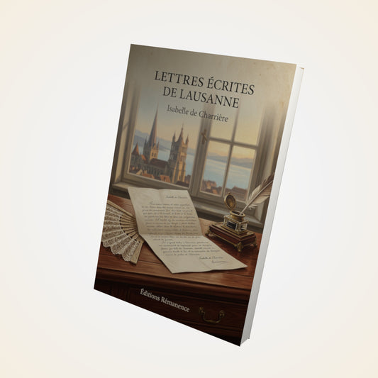 Livre Lettres écrites de Lausanne - Isabelle de Charrière - Couverture 3D