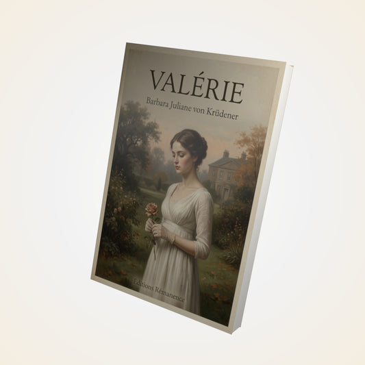 Livre Valérie - Barbara Juliane von Krüdener - Couverture 3D