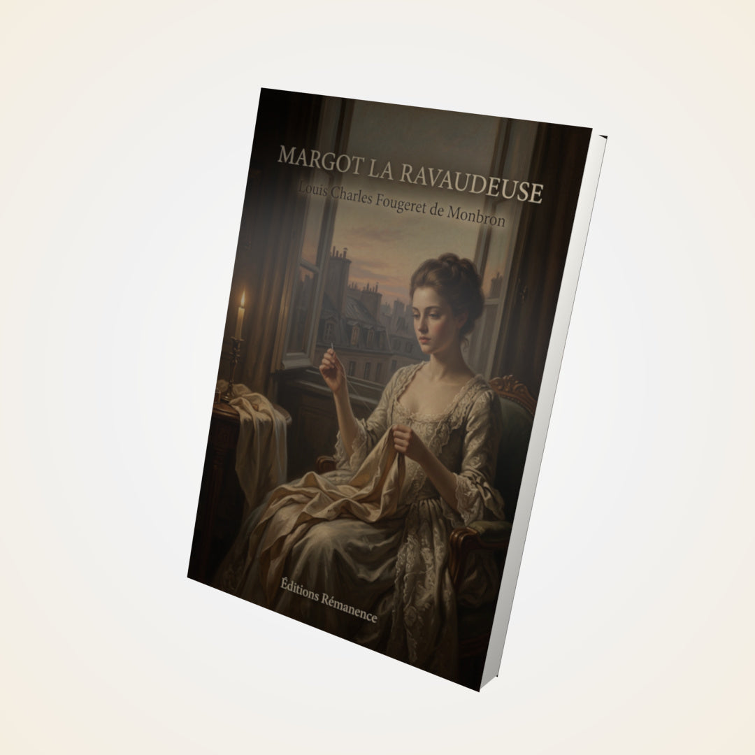 Livre Margot la Ravaudeuse - Louis Charles Fougeret de Monbron - Couverture 3D