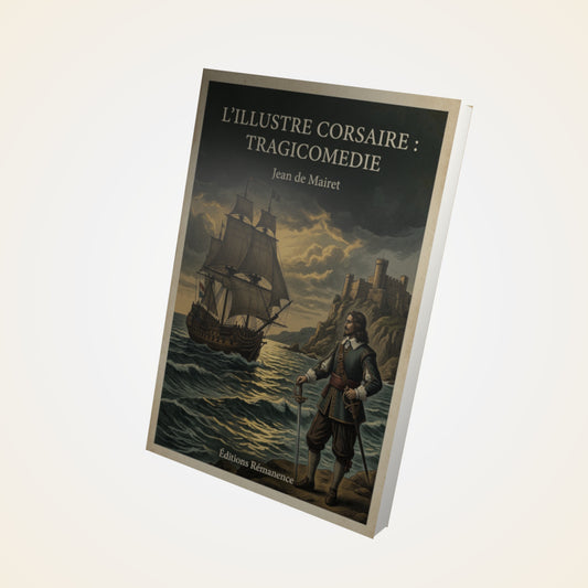 Livre L'illustre corsaire : tragicomedie - Jean de Mairet - Couverture 3D