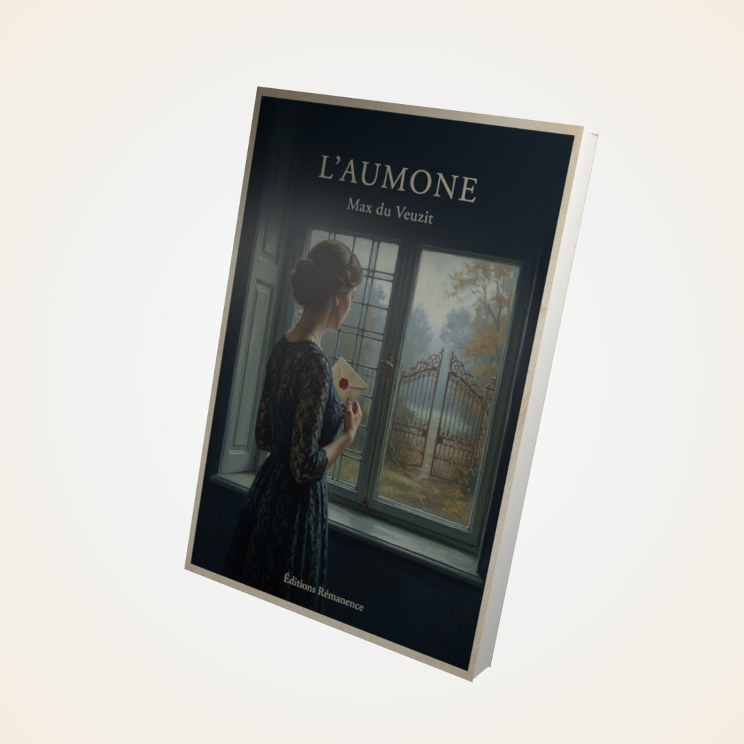 Livre L'Aumone - Max du Veuzit - Couverture 3D
