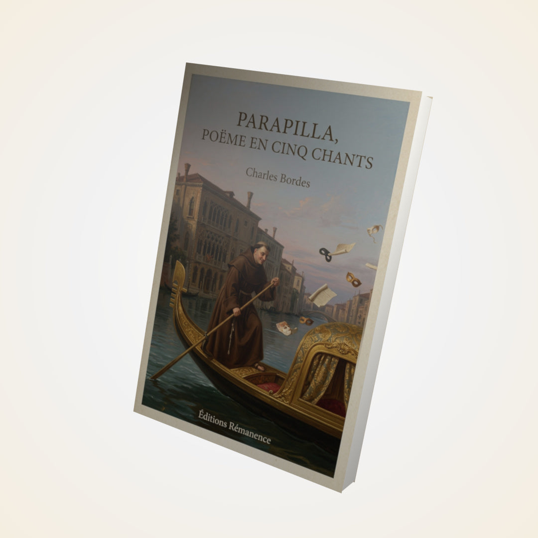 Livre Parapilla, poëme en cinq chants - Charles Bordes - Couverture 3D