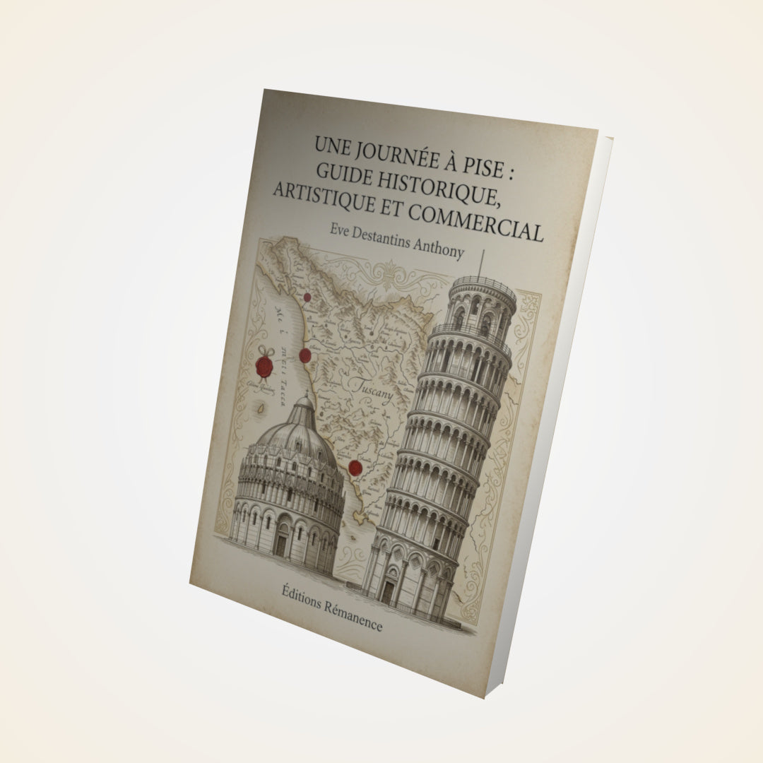 Livre Une journée à Pise : guide historique, artistique et commercial - Eve Destantins Anthony - Couverture 3D