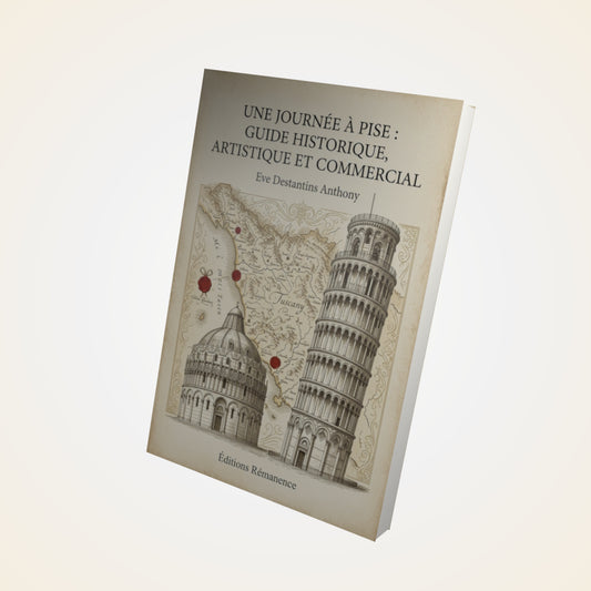 Livre Une journée à Pise : guide historique, artistique et commercial - Eve Destantins Anthony - Couverture 3D