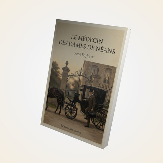 Livre Le Médecin des Dames de Néans - René Boylesve - Couverture 3D