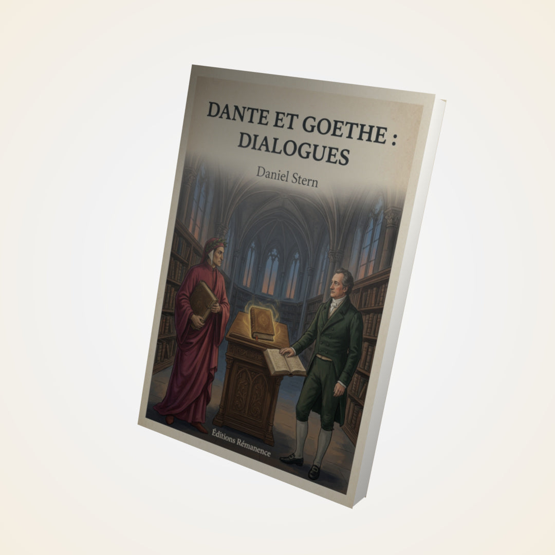 Livre Dante et Goethe : dialogues - Daniel Stern - Couverture 3D
