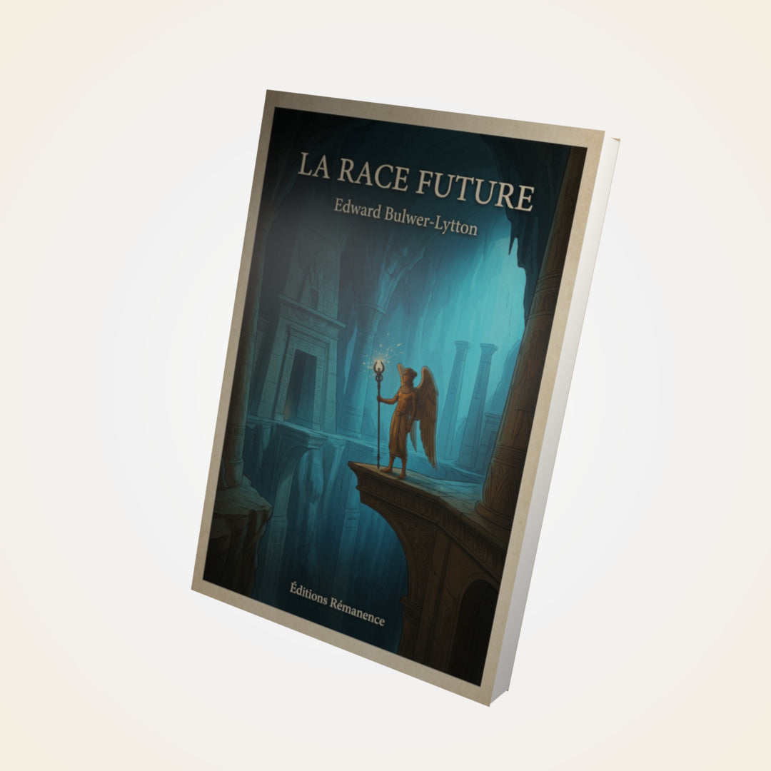 Livre La race future - Edward Bulwer-Lytton - Couverture 3D